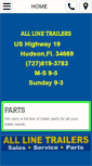 Mobile Screenshot of alllinetrailers.com